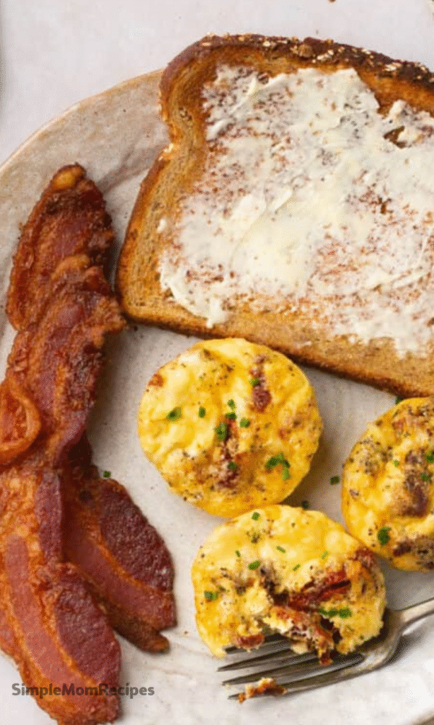 Sun-Dried Tomato & Feta Egg Bites Recipe