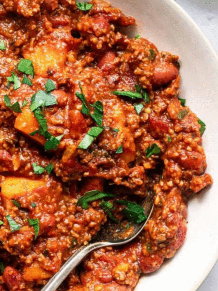 Turkey Sweet Potato Chili Recipe