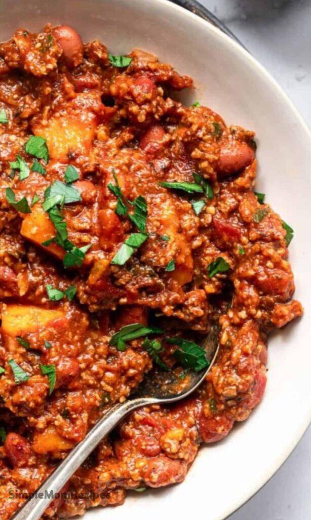 Turkey Sweet Potato Chili Recipe