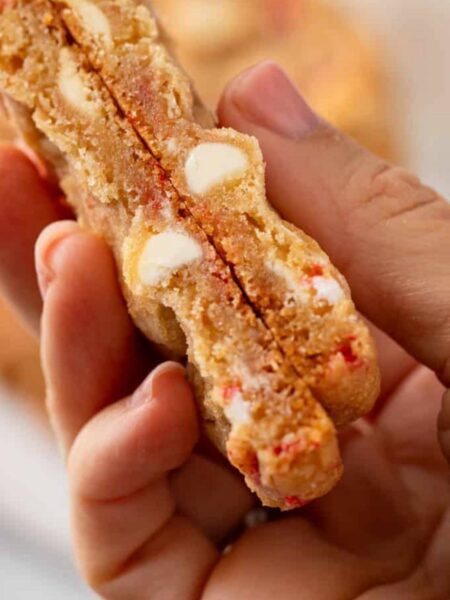 White Chocolate Peppermint Cookies Recipe