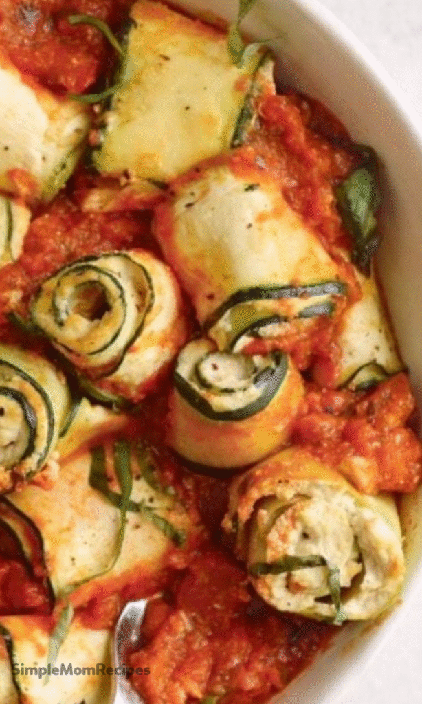 Zucchini Ricotta Roll Ups Recipe 2