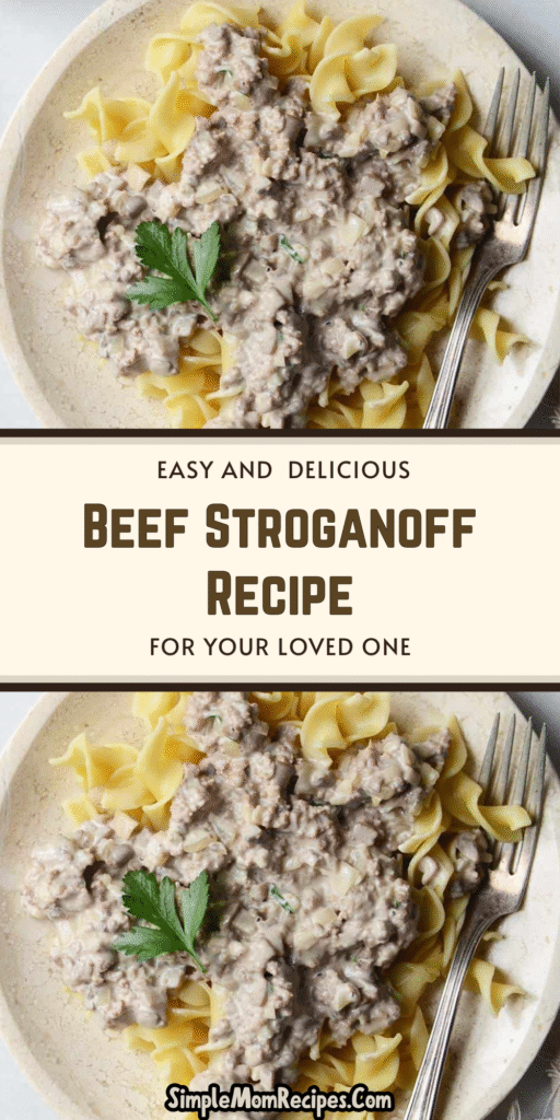 Beef Stroganoff Recipe