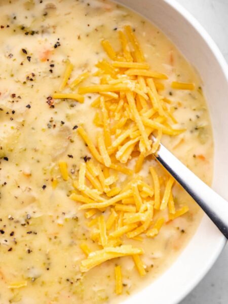 Broccoli Cheddar Soup Recipe