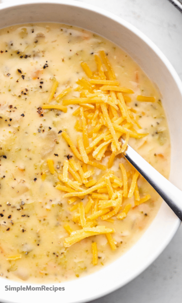 Broccoli Cheddar Soup Recipe