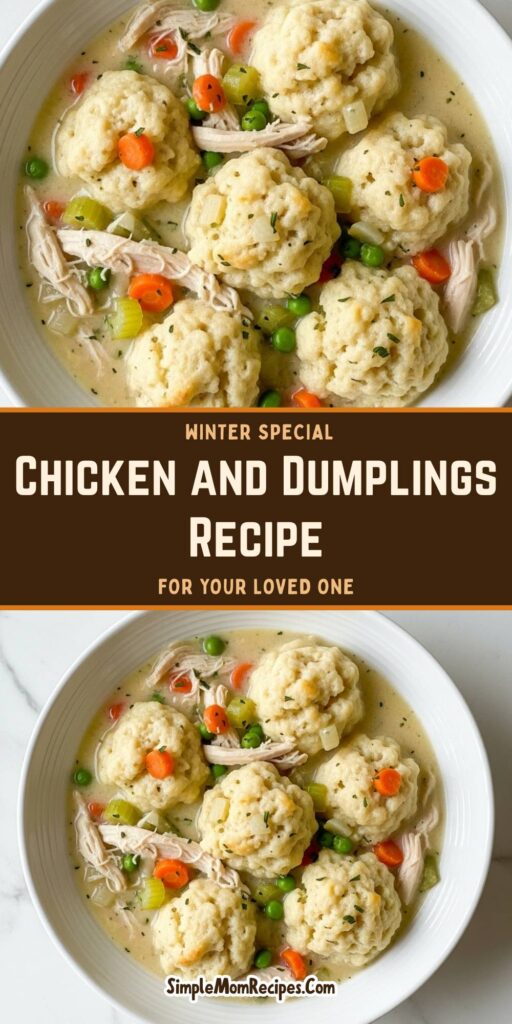 Chicken and Dumplings Recipe