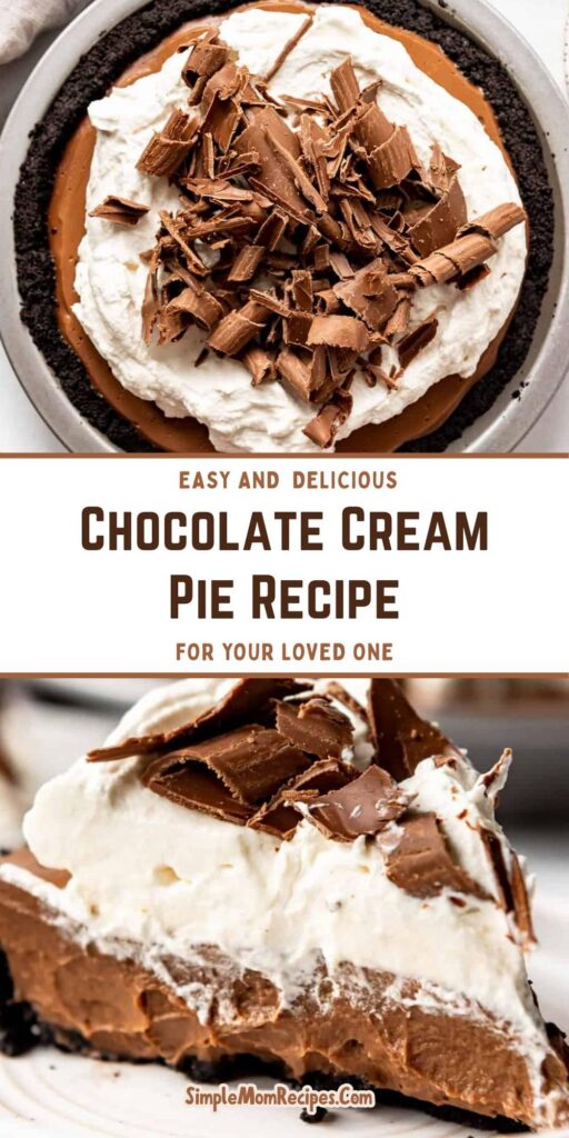 Chocolate Cream Pie Recipe