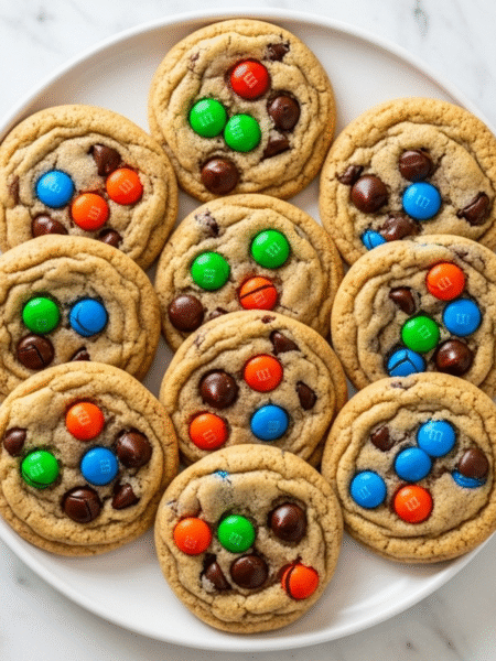 Christmas M&M Cookie Recipe