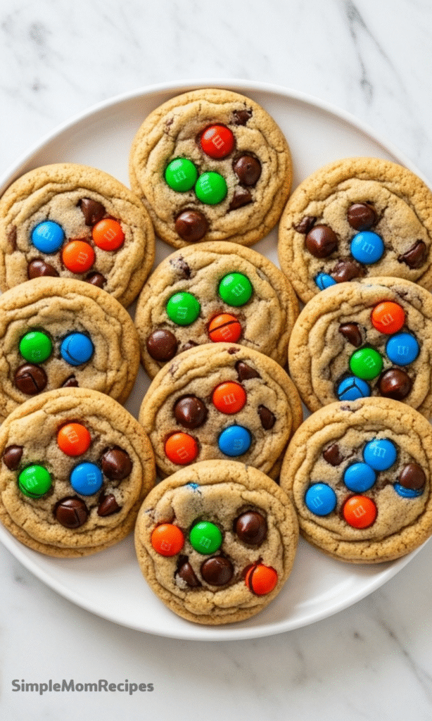 Christmas M&M Cookie Recipe