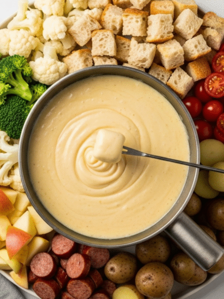 Classic Cheese Fondue Recipe