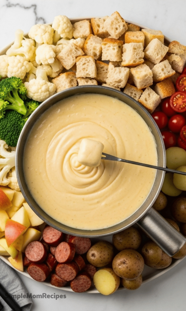 Classic Cheese Fondue Recipe