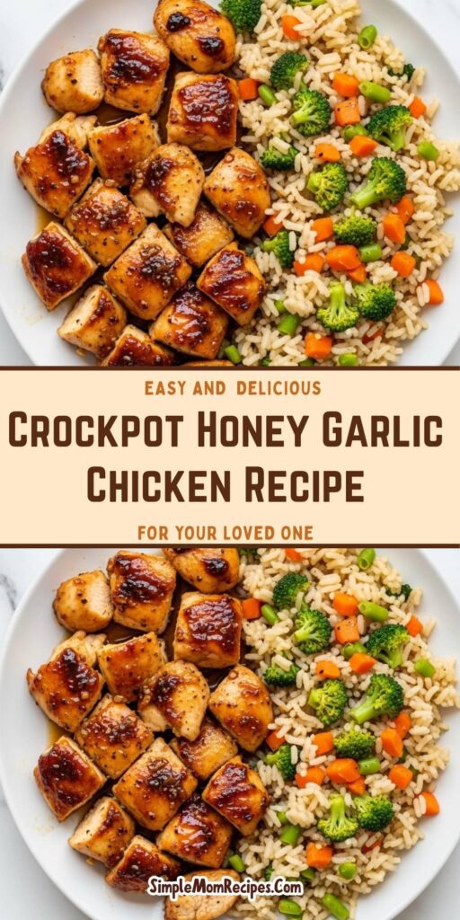Crockpot Honey Garlic Chicken Recipe
