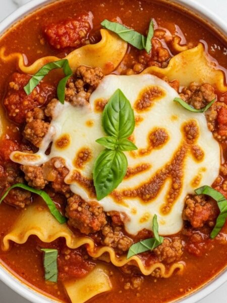 Crockpot Lasagna Soup Recipe