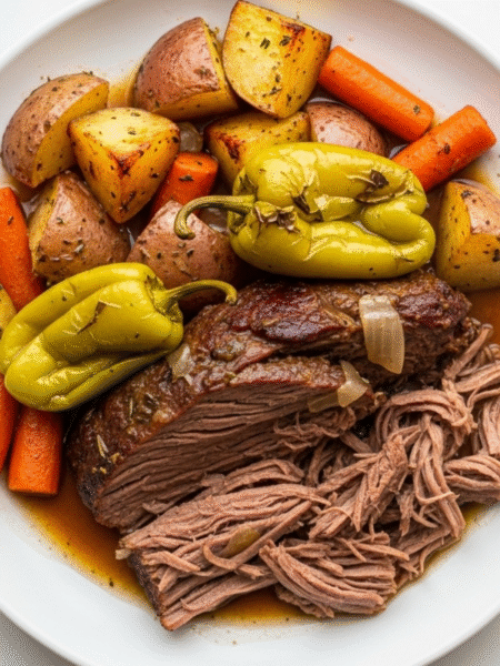 Crockpot Mississippi Pot Roast Recipe