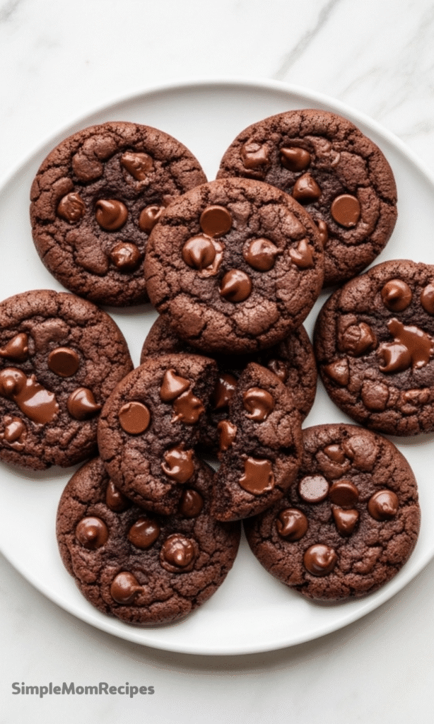 Double Chocolate Chip Cookies Recipe