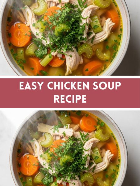 Easy chicken soup recipe