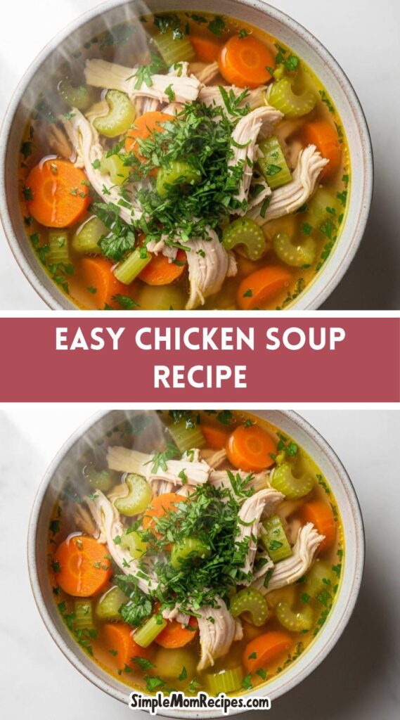 Easy chicken soup recipe