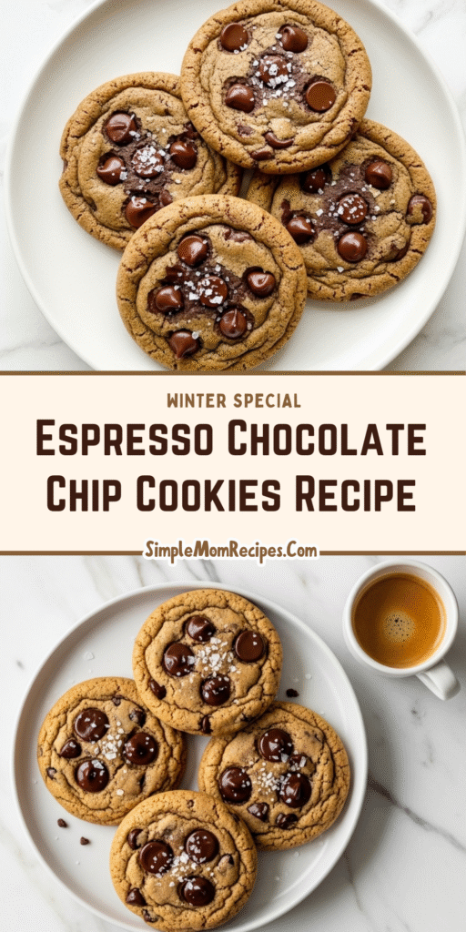 Espresso Chocolate Chip Cookies Recipe
