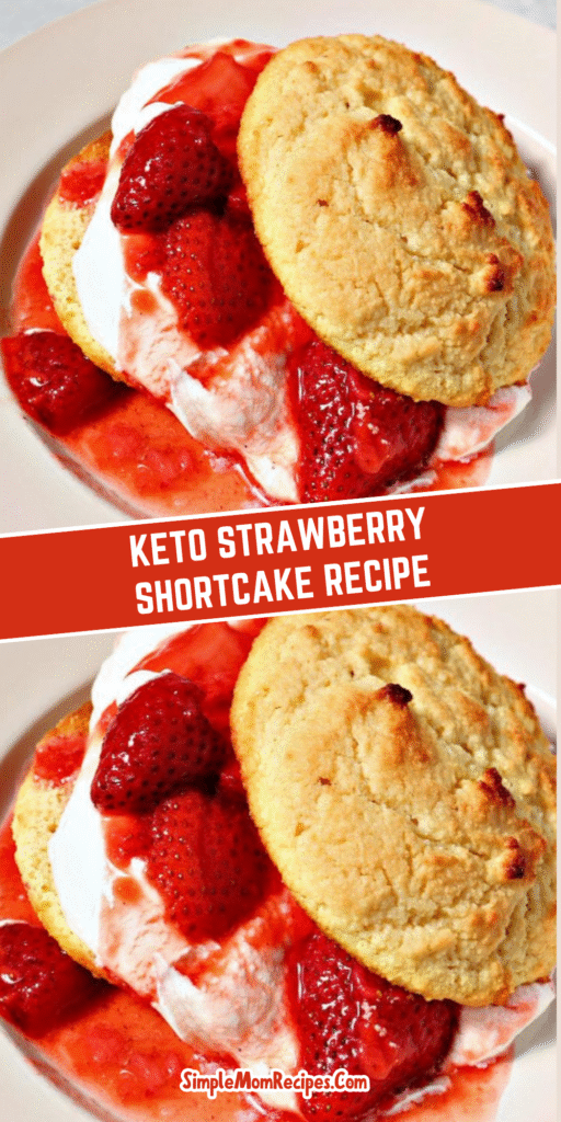Keto Strawberry Shortcake Recipe