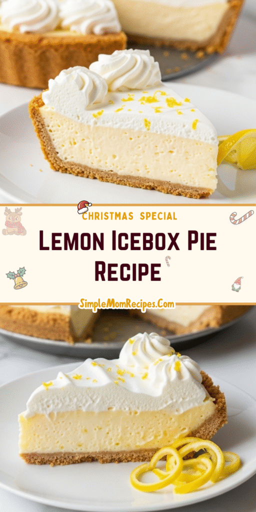 Lemon Icebox Pie Recipe
