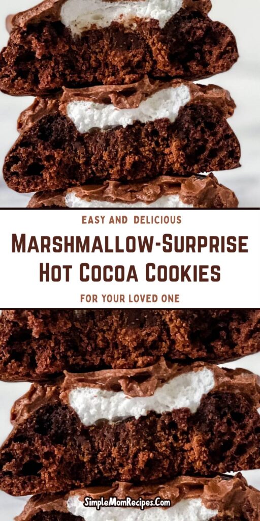Marshmallow-Surprise Hot Cocoa Cookies Recipe