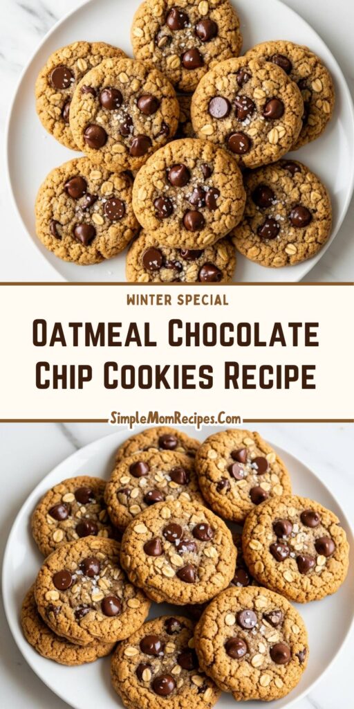 Oatmeal Chocolate Chip Cookies Recipe