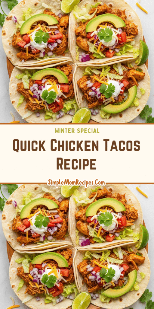 Quick Chicken Tacos