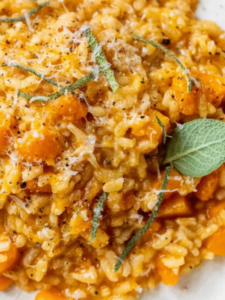 Roasted Butternut Squash Risotto Recipe