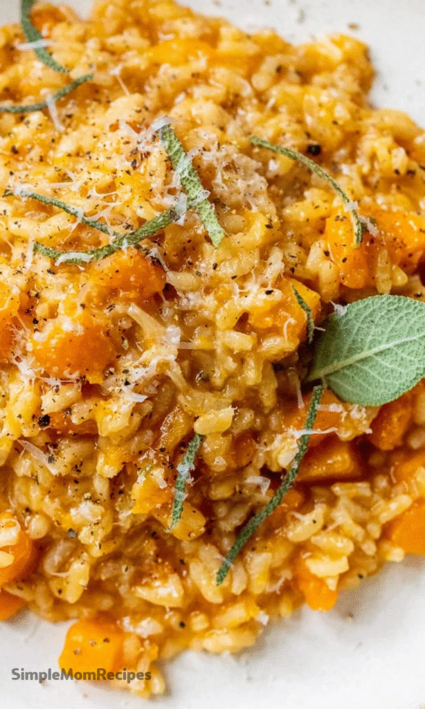 Roasted Butternut Squash Risotto Recipe
