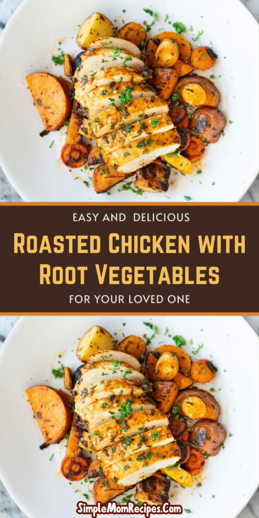 Roasted Chicken with Root Vegetables Recipe