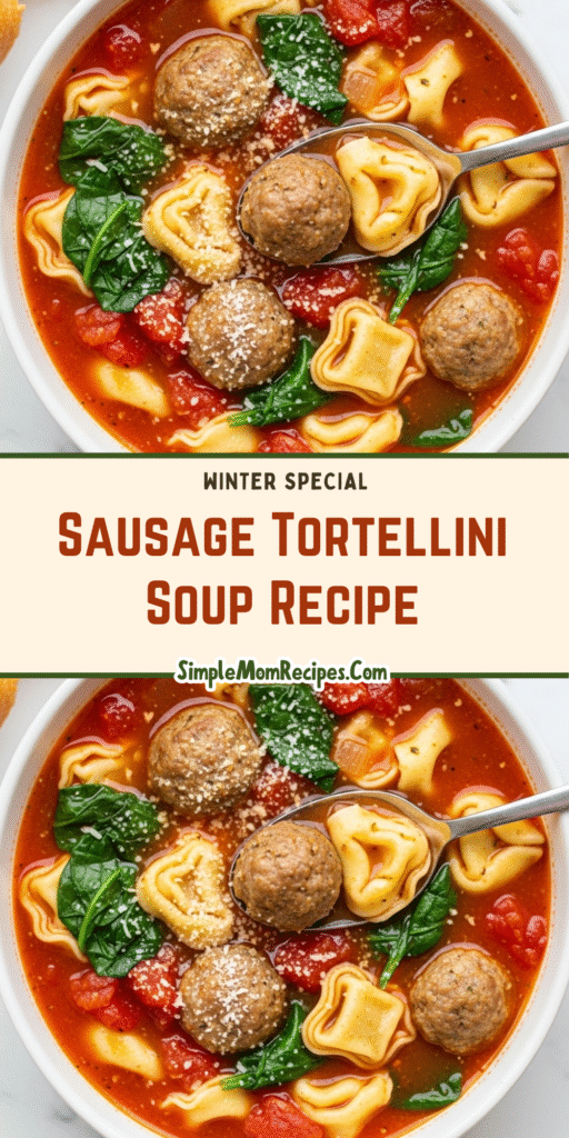 Sausage Tortellini Soup Recipe