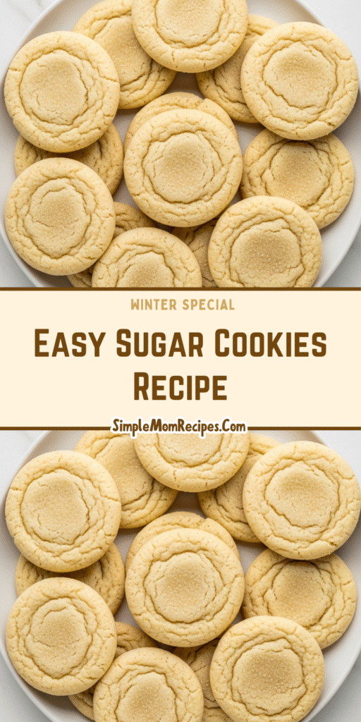 Sugar Cookies Recipe
