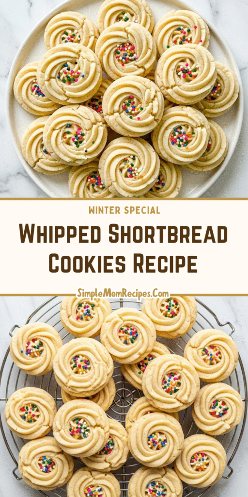 Whipped Shortbread Cookies Recipe