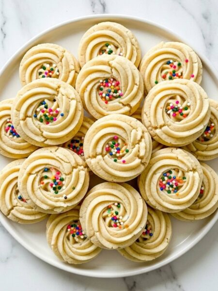 Whipped Shortbread Cookies Recipe