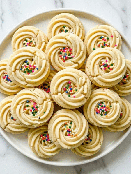 Whipped Shortbread Cookies Recipe