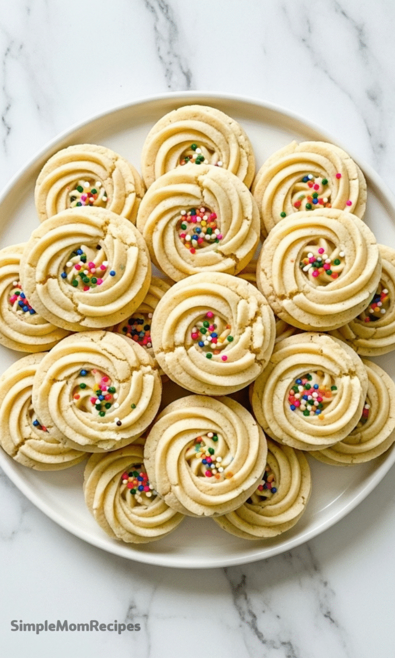 Whipped Shortbread Cookies Recipe