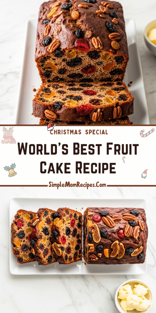 World's Best Fruit Cake Recipe