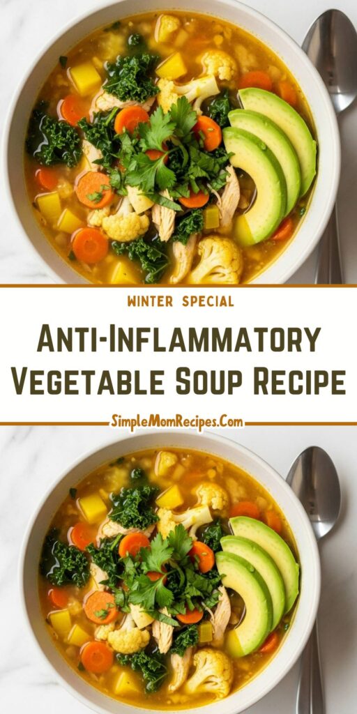 Anti-Inflammatory Vegetable Soup Recipe