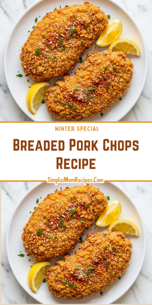 Breaded Pork Chops Recipe