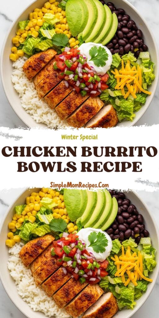 Chicken Burrito Bowls Recipe