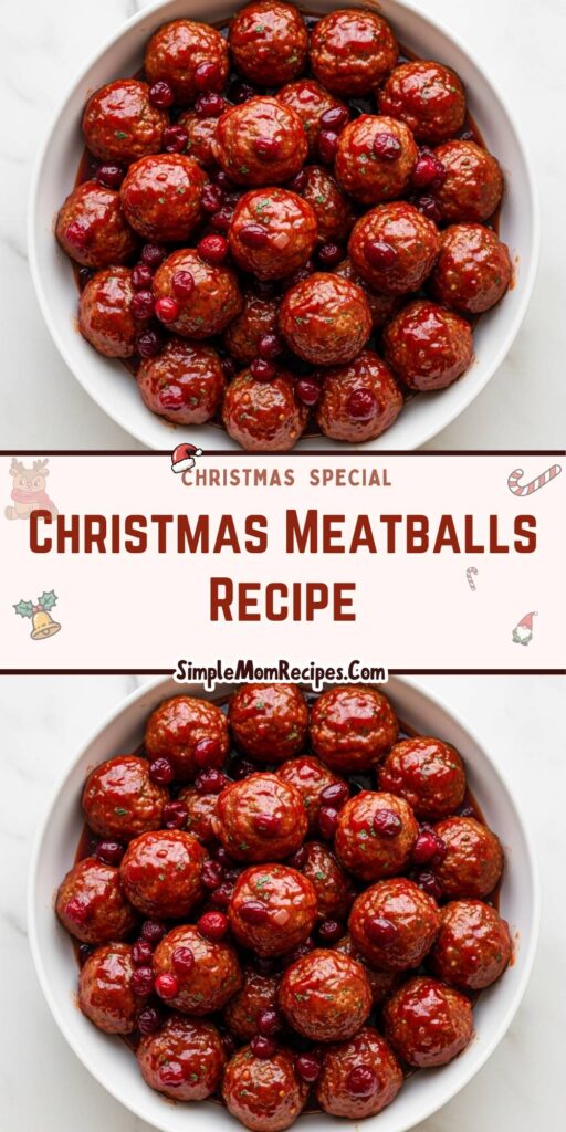 Christmas Meatballs Recipe