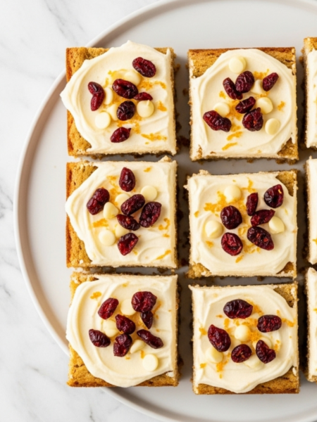 Cranberry Bliss Bars Recipe