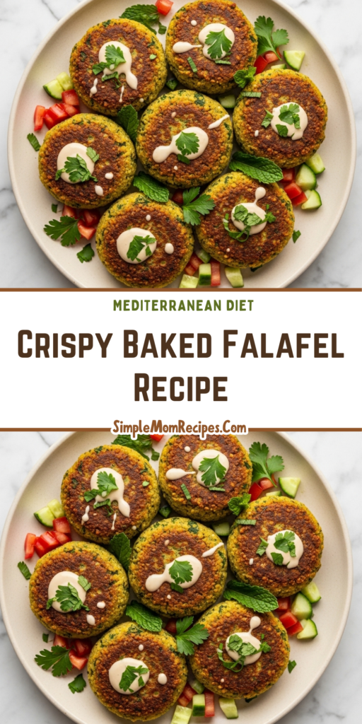 Crispy Baked Falafel Recipe