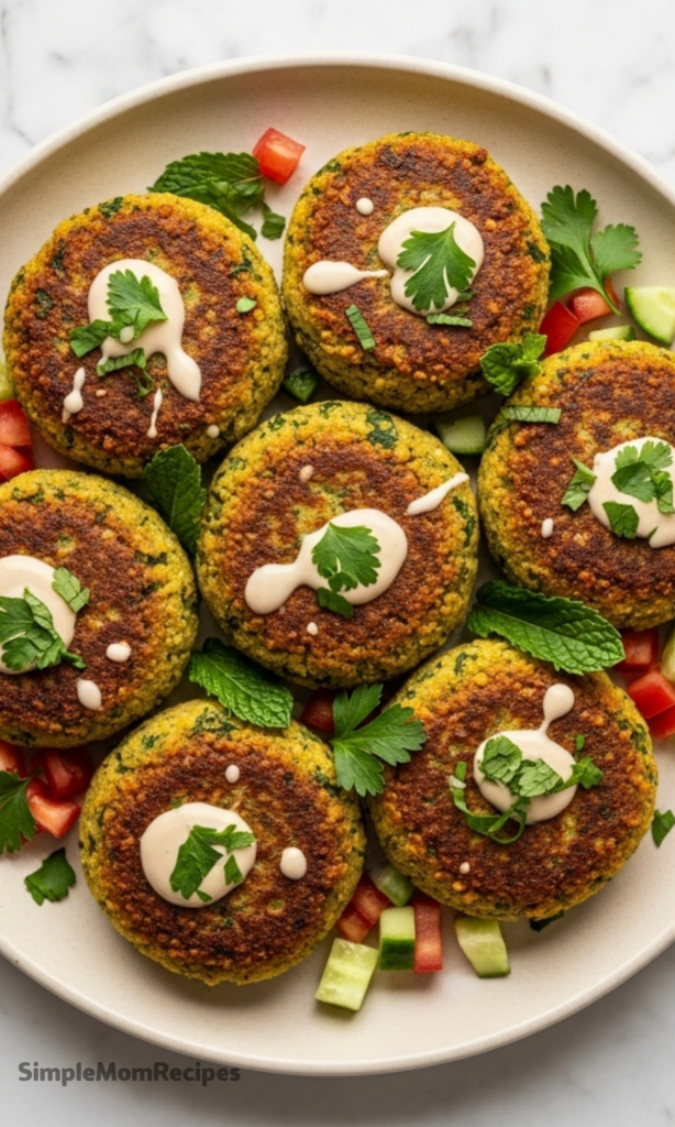 Crispy Baked Falafel Recipe