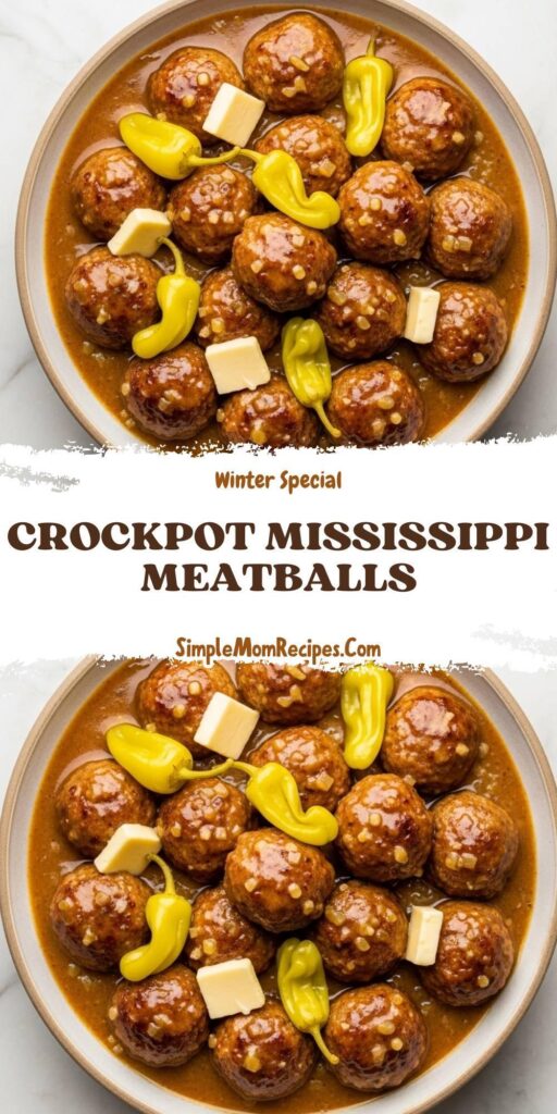 CrockPot Mississippi Meatballs Recipe
