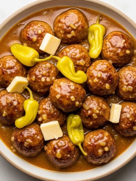 CrockPot Mississippi Meatballs Recipe