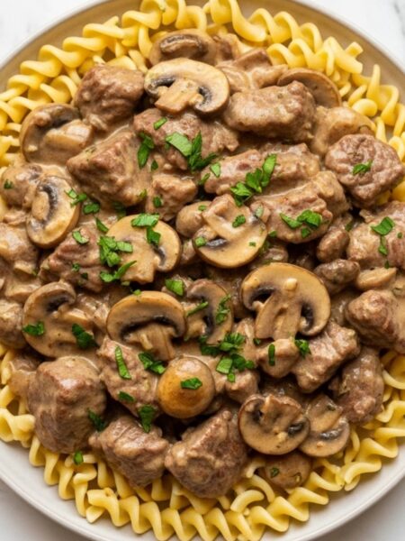 Crockpot Beef Stroganoff Recipe