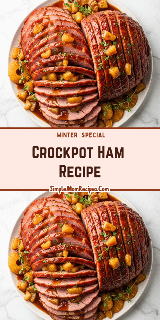 Crockpot Ham Recipe