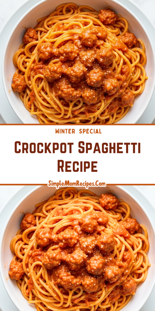 Crockpot Spaghetti Recipe