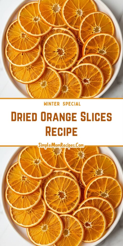 Dried Orange Slices Recipe