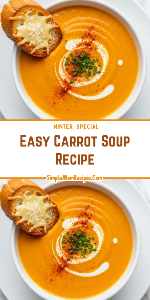 Easy Carrot Soup Recipe